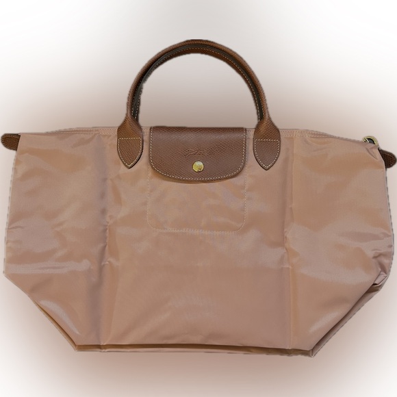 Longchamp Le Pliage Med Tote NWT (Rose’ Pink) - Picture 8 of 9